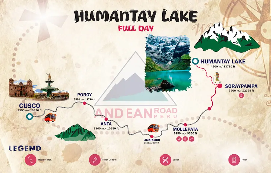 Humantay lake 1 day itinerary from Cusco