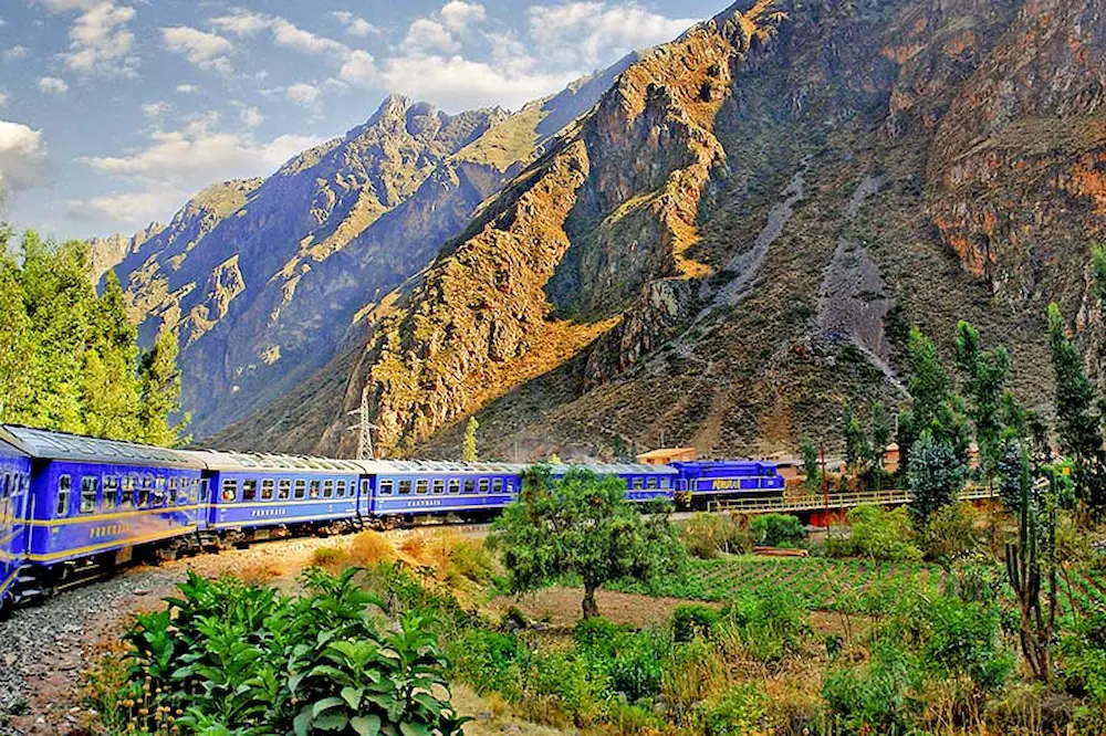 Discovering the Ollantaytambo train station Gateway to Machu Picchu