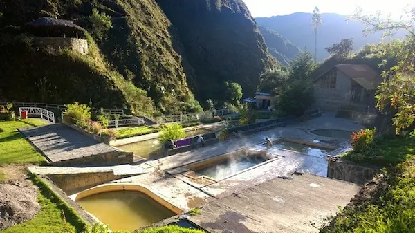 Combine the lares hot springs with a trekking adventure