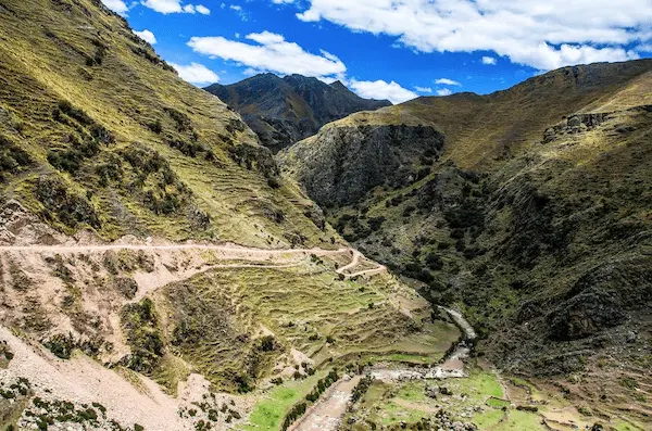The use of the Inca road system