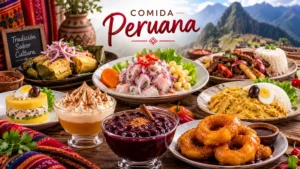 Comida peruana tradición y sabor en cada plato