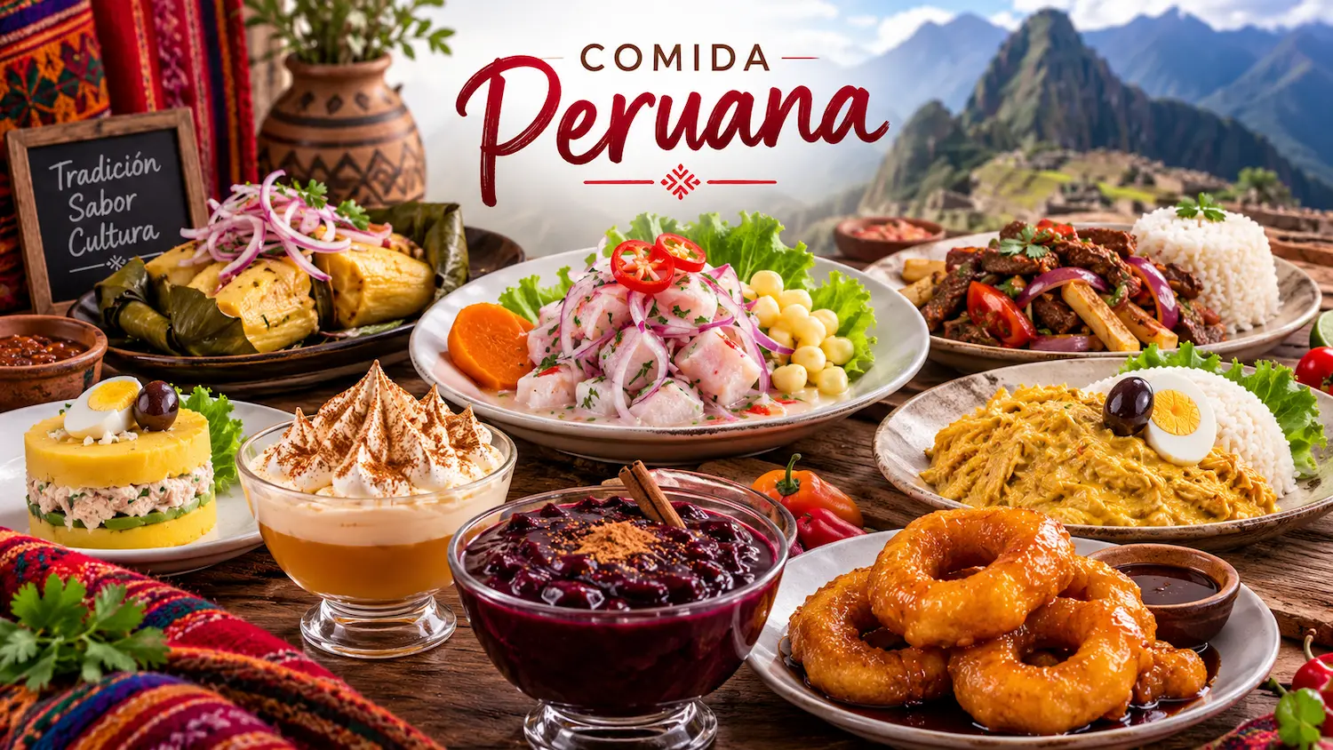 Comida peruana tradición y sabor en cada plato
