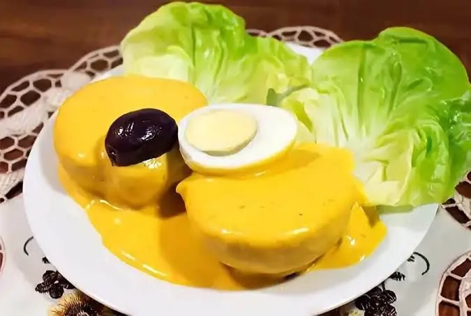 Papa a la huancaína