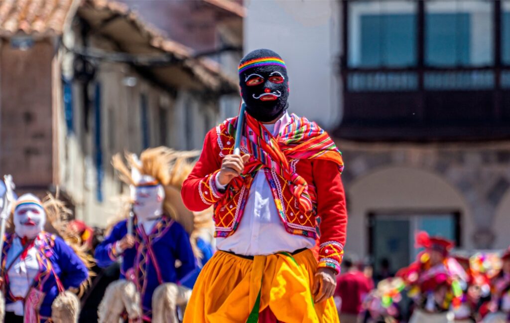 Peregrino del Señor de Qoyllur Riti 