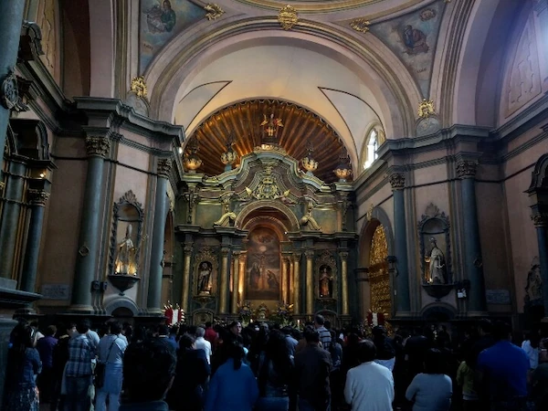 Ubicación del Santuario Señor de los Milagros