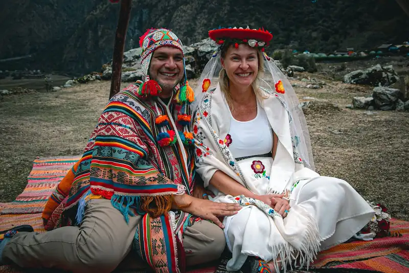 What are the most common peruvian wedding traditions