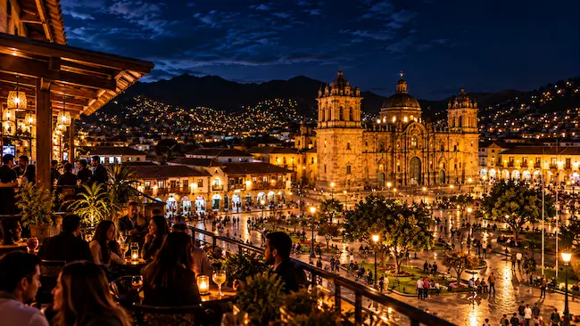 Vida nocturna en Cusco