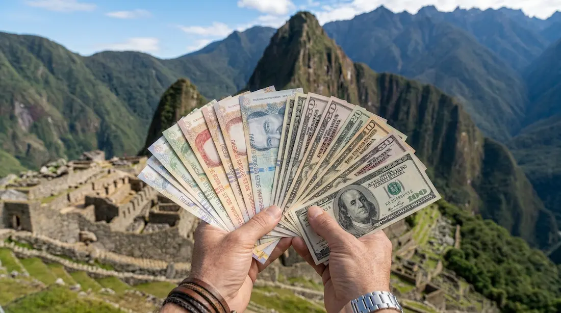Dólares a soles peruanos conversión y cambio